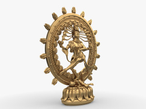 3D SHIVA NATARAJA Dancing LORD 3D 模型