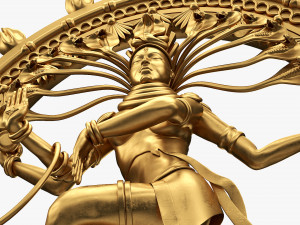 3D SHIVA NATARAJA Dancing LORD 3D 模型