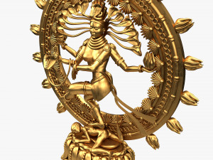 3D SHIVA NATARAJA Dancing LORD 3D 模型