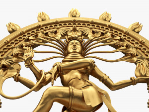 3D SHIVA NATARAJA Dancing LORD 3D 模型