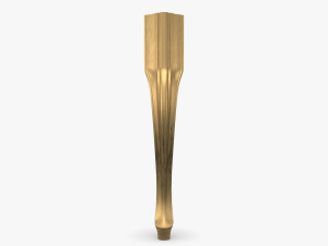Classic Furniture Leg Cabriole for chairs 3D 模型