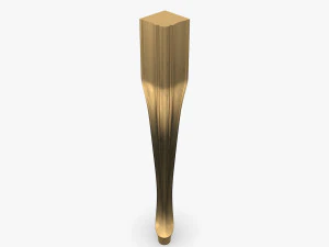 Classic Furniture Leg Cabriole for chairs 3D Model