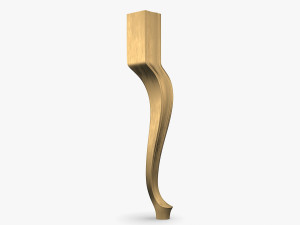 Classic Furniture Leg Cabriole for chairs 3D 模型