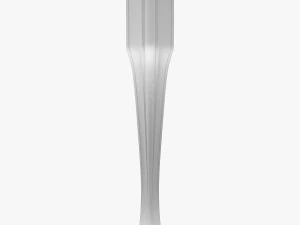 Classic Furniture Leg Cabriole for chairs 3D Model