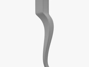 Classic Furniture Leg Cabriole for chairs 3D Model