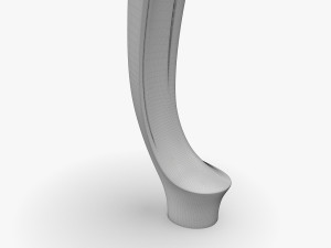Classic Furniture Leg Cabriole for chairs 3D 模型
