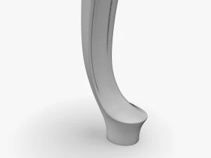 Classic Furniture Leg Cabriole for chairs 3D Model