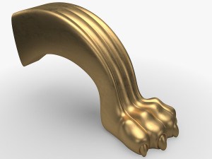 Lion Leg for Round Table CNC Carving Milling Modelo 3D