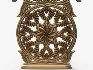 Khachqar Armenian 3D STL model for CNC Carving Cross Stone Khachkar Xachqar 3D 模型