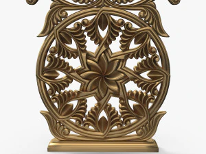 Model STL 3D Armenia Khachqar untuk Batu Salib Ukiran CNC Khachkar Xachqar Model 3D