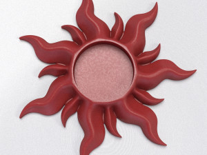 TANGLED SUN TEALIGHT HOLDER 3D Model