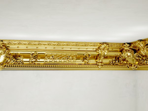 LARGE VICTORIAN CORNICE BAROQUE GYPSUM FOR CNC FABRICATION Model 3D