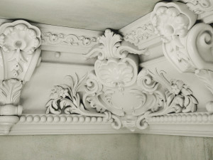 LARGE VICTORIAN CORNICE BAROQUE GYPSUM FOR CNC FABRICATION Model 3D