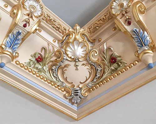 LARGE VICTORIAN CORNICE BAROQUE GYPSUM FOR CNC FABRICATION Model 3D .c4d .max .obj .3ds .fbx .stl .blend 