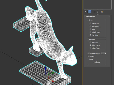 GATO CAT MODERN SCULPTURE 3D मॉडल