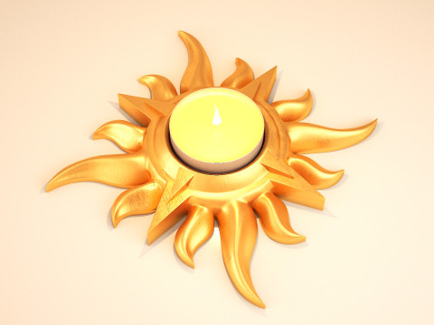 StarLight Tealight Holder Decor Modelo de impresión 3D
