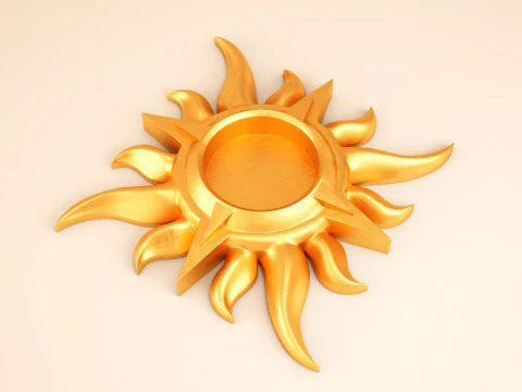 StarLight Tealight Holder Decor 3D Print Model