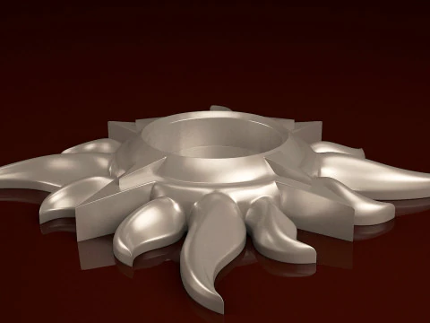 StarLight Tealight Holder Decor 3D Print Model