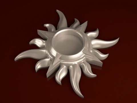 StarLight Tealight Holder Decor 3D Print Model