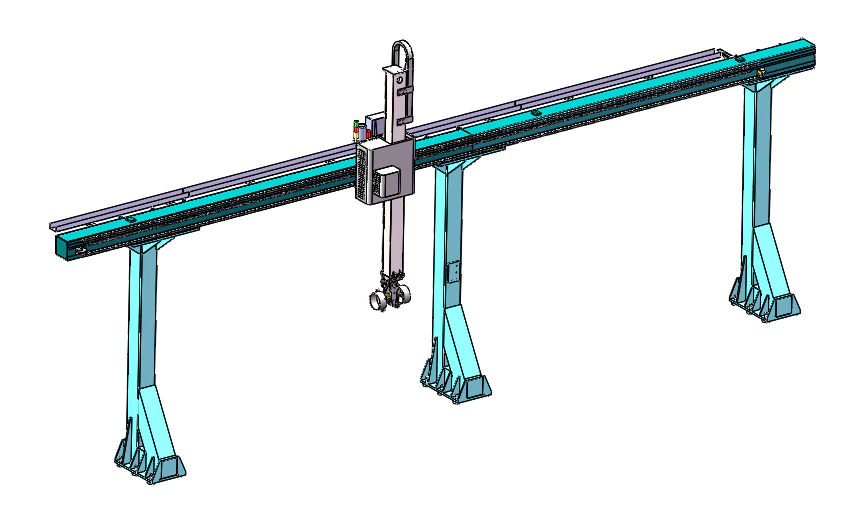 50KG truss manipulator 3D Model .c4d .max .obj .3ds .fbx .stl .blend 