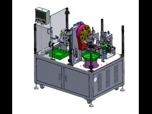 Paste double-sided adhesive heat sealing machine Model 3D