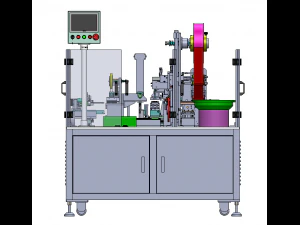 Paste double-sided adhesive heat sealing machine 3D Model
