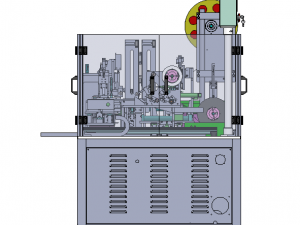 Paste double-sided adhesive heat sealing machine Model 3D