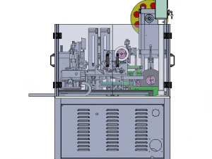 Paste double-sided adhesive heat sealing machine 3D Model