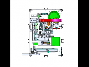 Paste double-sided adhesive heat sealing machine Model 3D