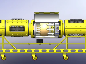 The Penetrator Planet Destroyer 3D Model