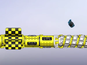 The Penetrator Planet Destroyer 3D Model