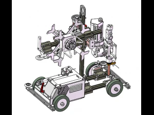 Automatic welding machine 3D Model