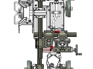Automatic welding machine 3D Model