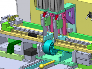 Snap Ring Assembly Machine Model 3D