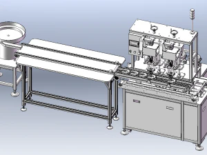 Multiple Spindle Screw Machine 3D Model