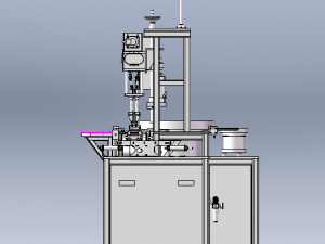 Multiple Spindle Screw Machine 3D Model