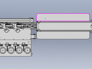 Multiple Spindle Screw Machine 3D Model