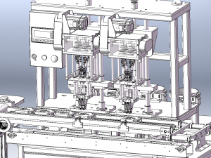 Multiple Spindle Screw Machine 3D Model