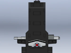 Vertical Milling Machine BT40 3D Model