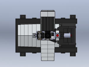 Vertical Milling Machine BT40 Model 3D