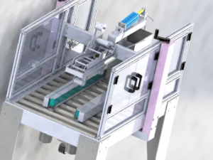 Carton Sealing Machine 3D Model
