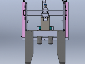 Carton Sealing Machine 3D Model