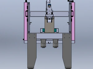 Carton Sealing Machine 3D Model