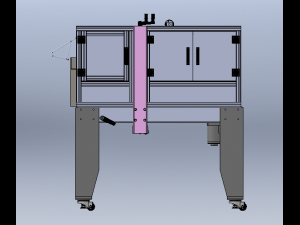 Carton Sealing Machine 3D Model