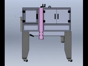 Carton Sealing Machine 3D Model
