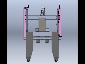 Carton Sealing Machine 3D Model