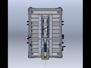 Carton Sealing Machine 3D Model