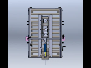 Carton Sealing Machine 3D Model