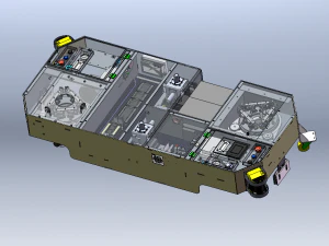 AGV transport vehicle 3D Model