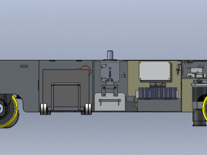 AGV transport vehicle 3D Модель
